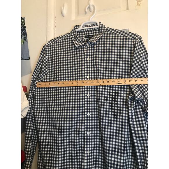 CLUB ROOM  Shirt Men's XXL LS Plaid - Picture 6 of 7